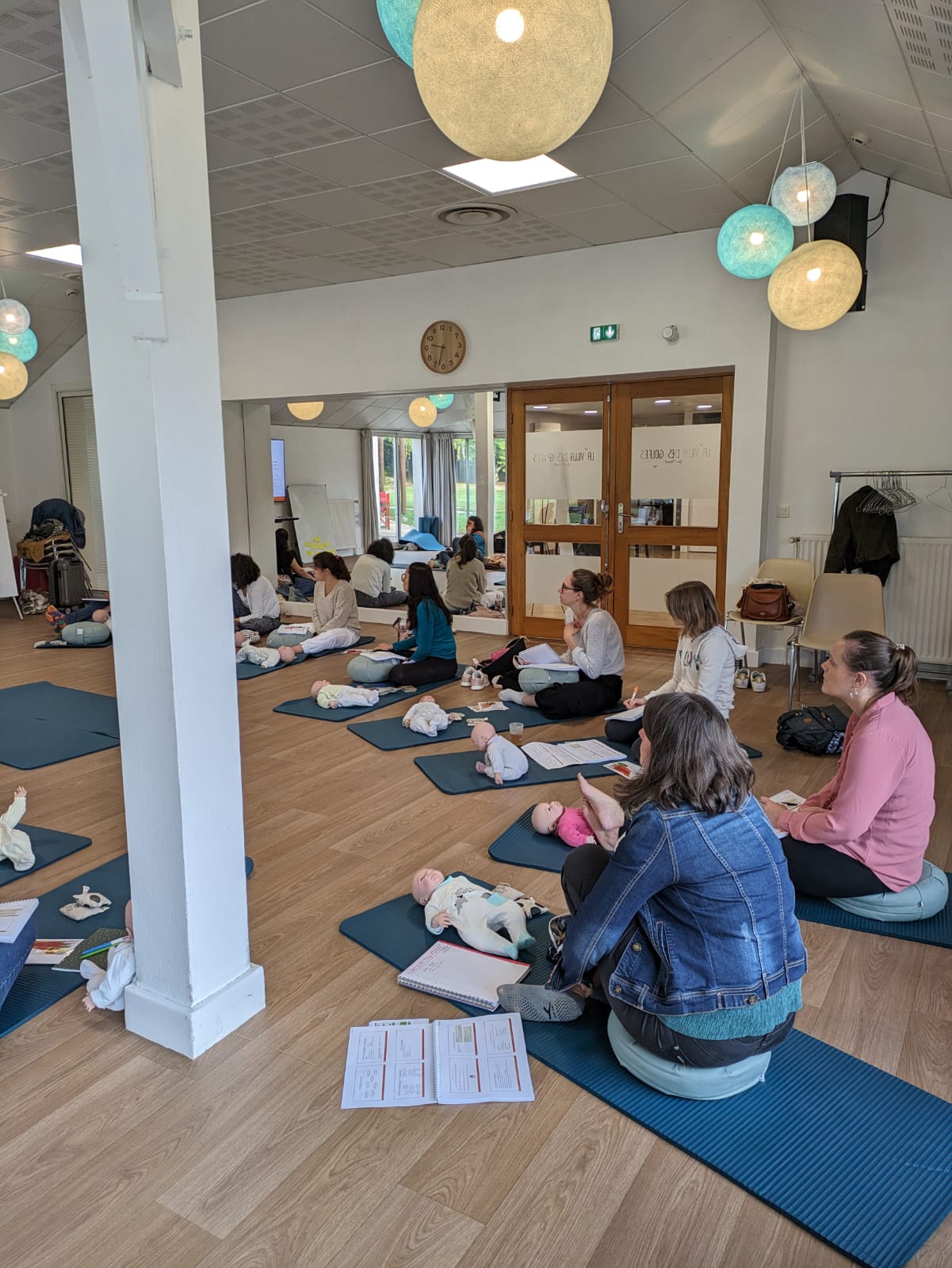 Pratique lors de la formation L'intégration des réflexes archaïques