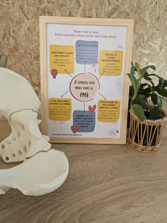 GRATUIT Affiche 6 conseils pour mieux vivre sa PMA